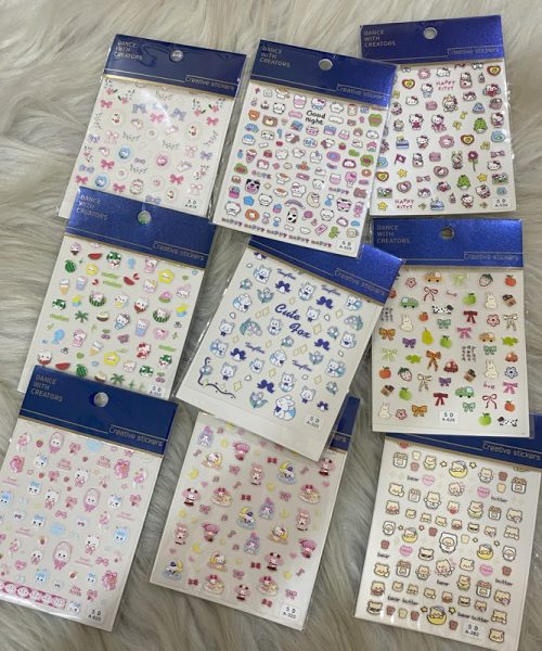 Cute Mini Sticker Sheet / Mini Stickers – The Esthetique Studio